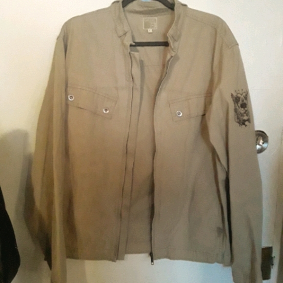 Quicksilver Men's Light Khaki type jacket - Picture 7 of 16
